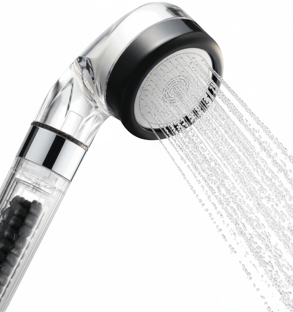 Filtro de partículas de la Ecoducha IRISANA